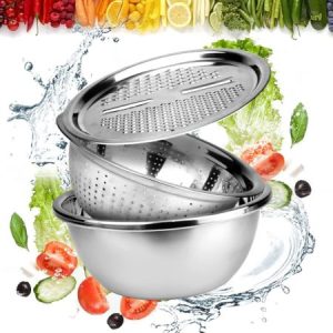 3 In 1 Steel Basin Basket