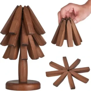 EcoGuard Bamboo Trivet Set